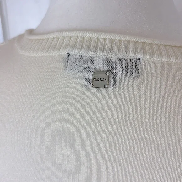 White sequin RUDSAK dress/tunic - Picture 4 of 9